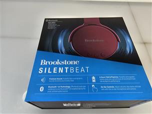 Brookstone Silentbeat Wireless Headphones Purple Plum Like New Buya